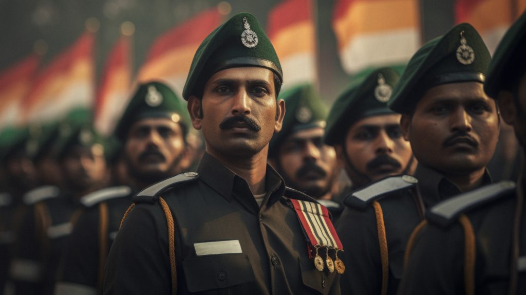 soldiers-celebrating-indian-republic-day